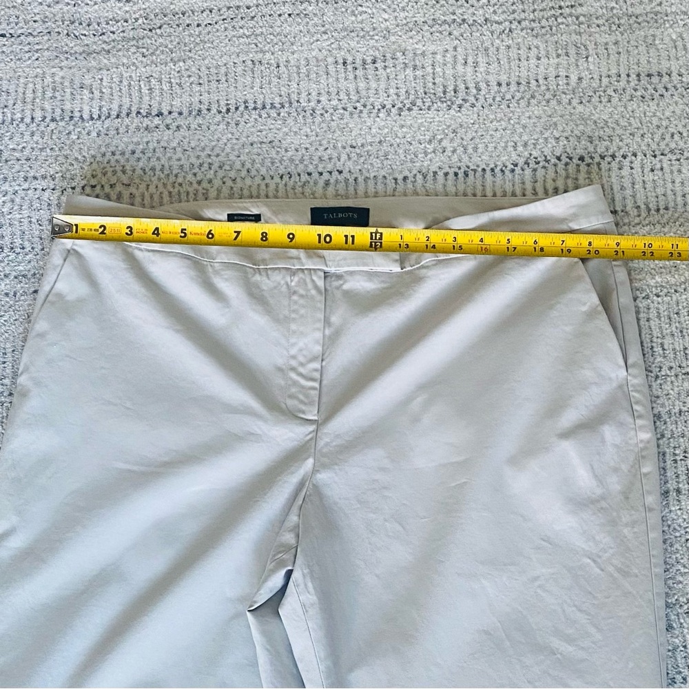 Talbots Signature Beige Chinos Soft Lightweight Pants - Picture 5 of 7